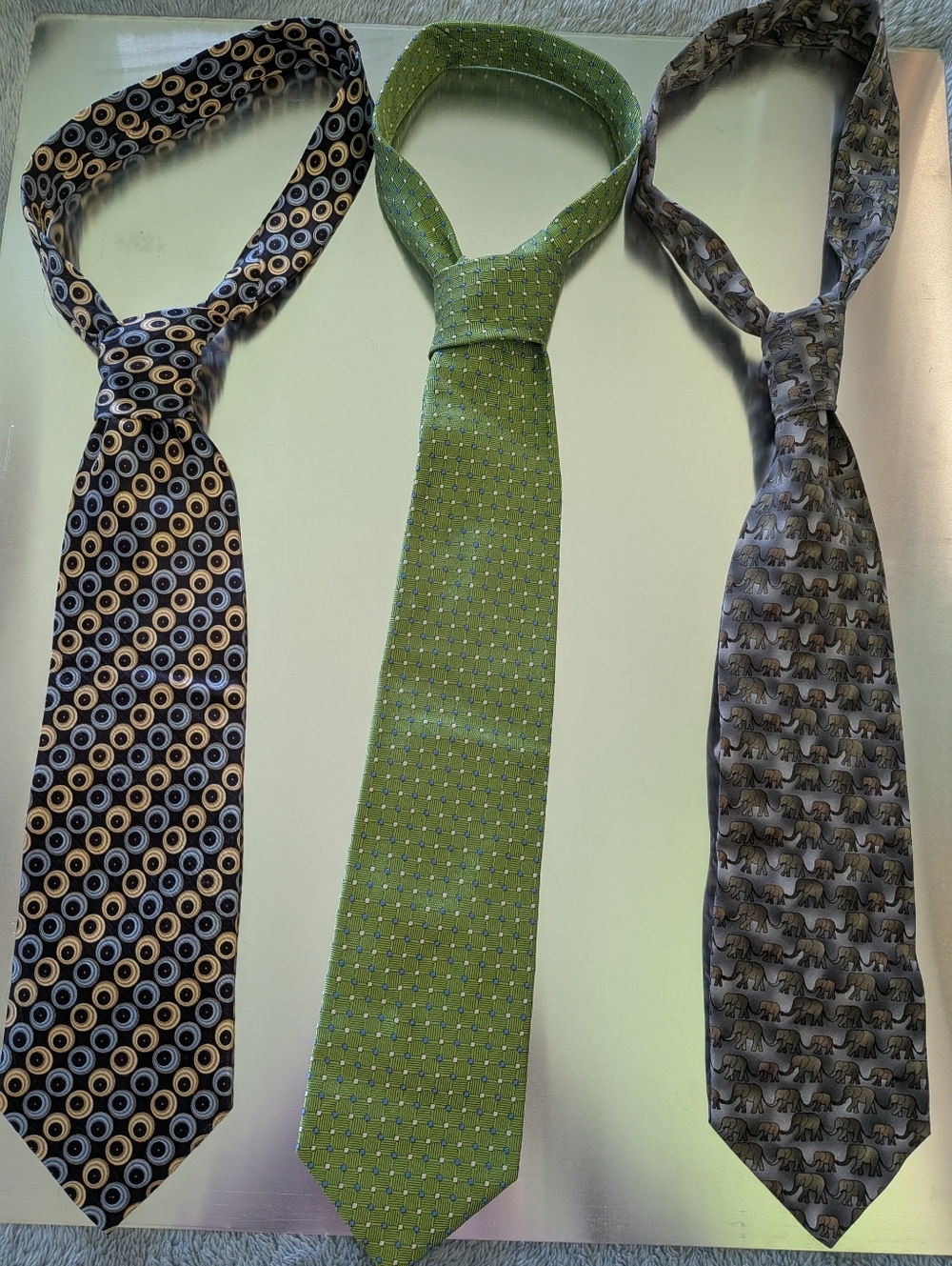 Men's / Women's Set Of Three Ties